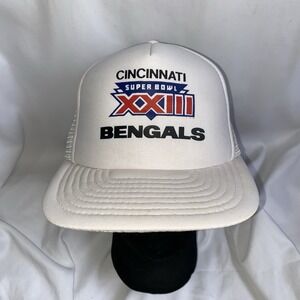 Vintage Cincinnati Bengals Super Bowl XXIII Snapback Hat Cap